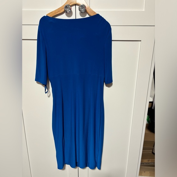 Ralph Lauren Rushed dress stretch size 12P EUC - Picture 2 of 4